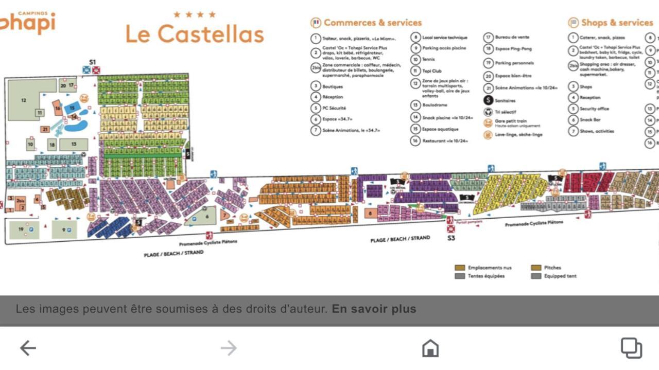 Camping Le Castellas Sète Exterior foto